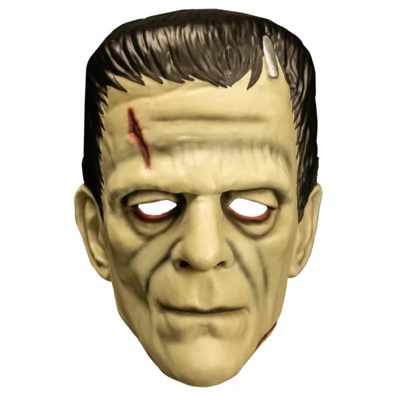 Frankenstein Half Mask - Universal Monsters GREEN ONE SIZE FITS MOST