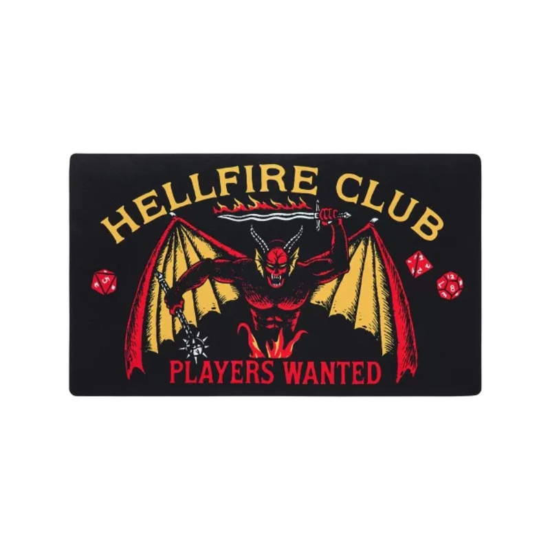Hellfire Club Players Wanted Doormat - Stranger Things MULTI-COLOR