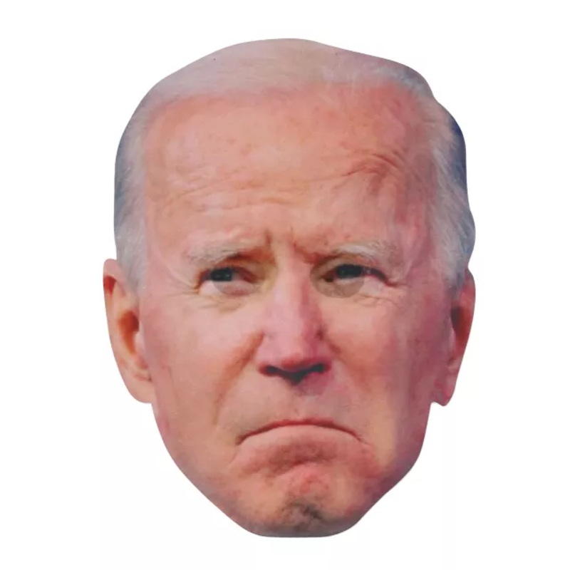 Joe Biden Flat Half Mask BEIGE CHILD ONE SIZE