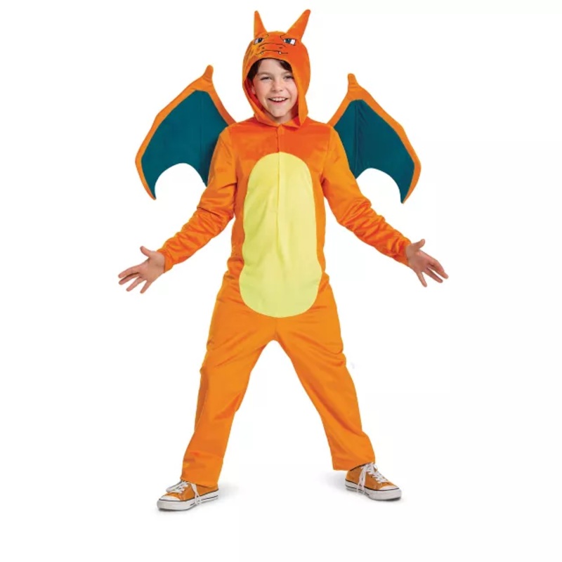 Kids Charizard Costume - Pokmon ORANGE CHILD SMALL