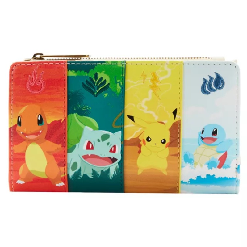 Loungefly Elements Pokmon Bifold Wallet MULTI-COLOR