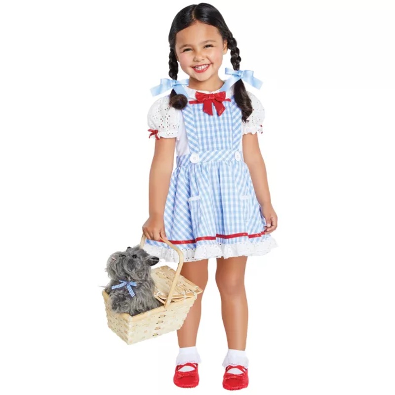 Toddler Dorothy Costume - The Wizard of Oz BLUE / WHITE 2T