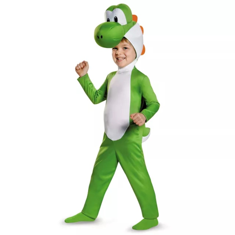 Toddler Yoshi Costume - Super Mario Bros. GREEN 2T
