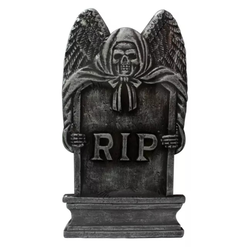16 Inch Bronze RIP Tombstone