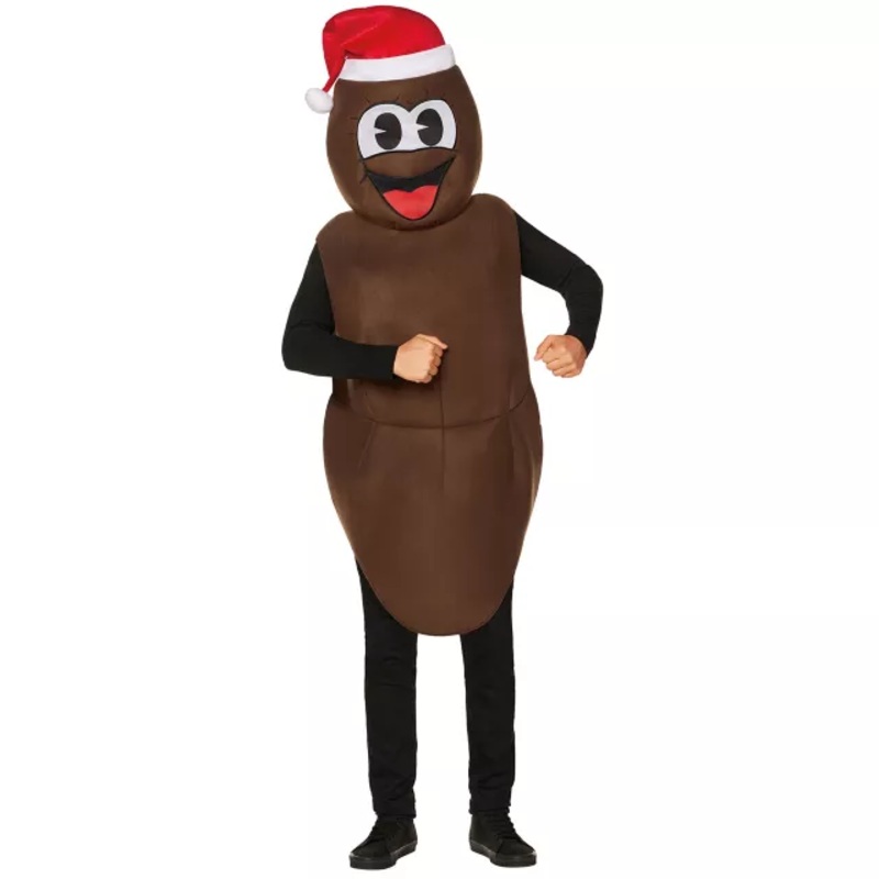 Adult Mr. Hanky Costume - South Park BROWN SMALL/MEDIUM