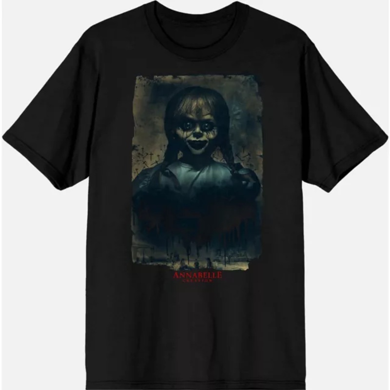Annabelle Creation T Shirt BLACK ADULT SMALL