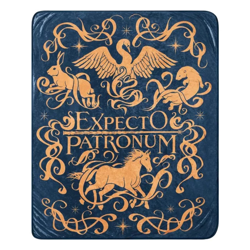Expecto Patronum Fleece Blanket - Harry Potter MULTI-COLOR