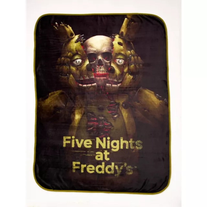 Five Nights at Freddy's Springtrap Fleece Blanket MULTI-COLOR