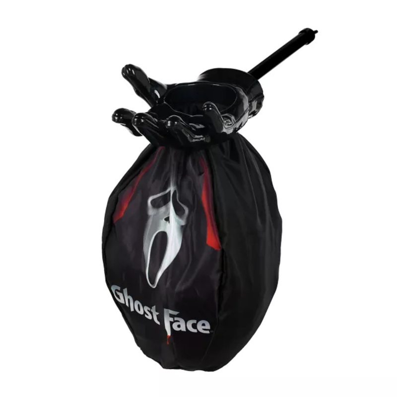 Ghost Face Loot Scoop Treat Bag - Scream BLACK