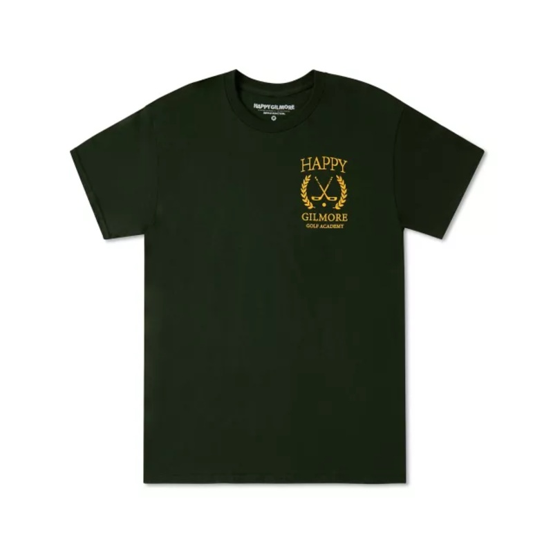 Happy Gilmore Golf Academy T Shirt GREEN ADULT SMALL