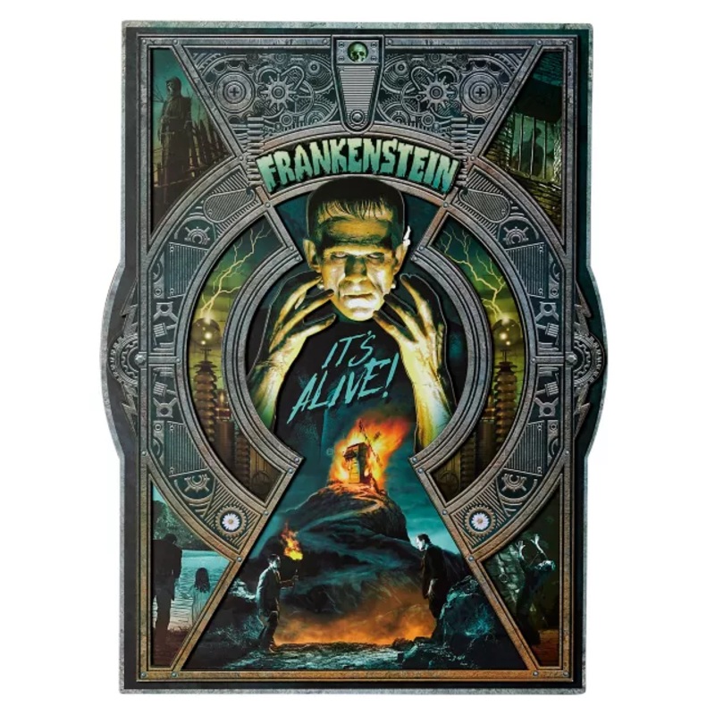 It's Alive Frankenstein Sign - Universal Monsters MULTI-COLOR 15 INCHES