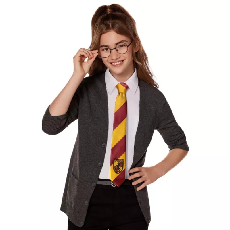 Kids Sparkling Gryffindor Tie  Harry Potter RED CHILD ONE SIZE