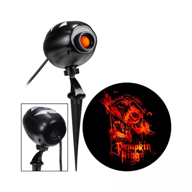 LED Pumpkin King Projection Spot Light - The Nightmare Before Christmas ORANGE
