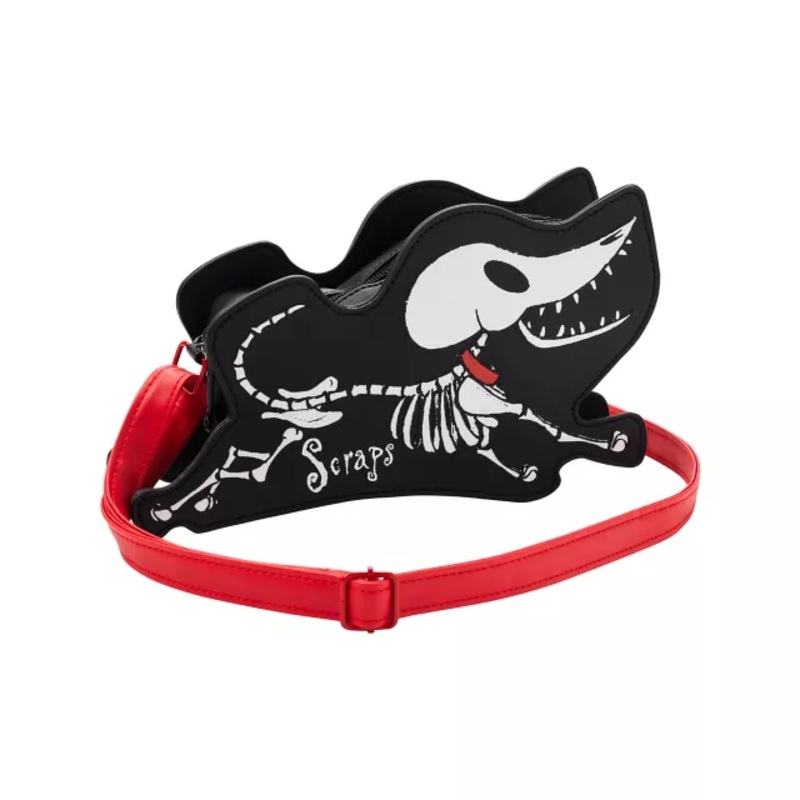 Scraps Crossbody Bag - Corpse Bride RED/WHITE/BLACK ONE SIZE FITS MOST