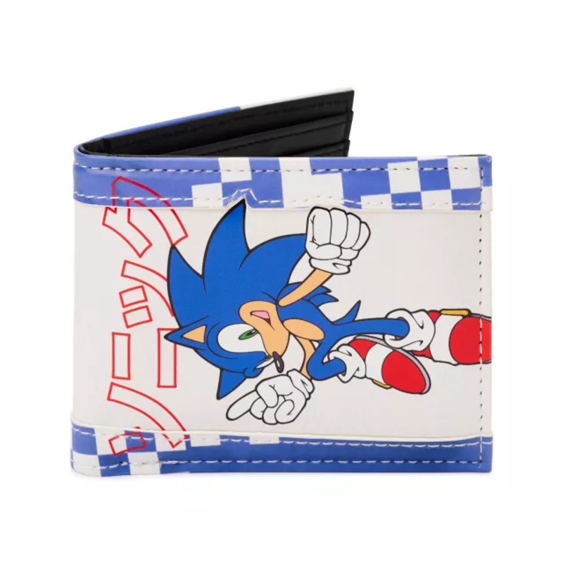 Sonic the Hedgehog Bifold Wallet BLUE ONE SIZE FITS MOST