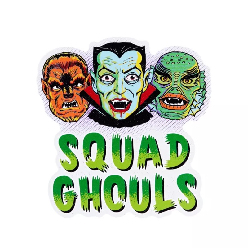 Squad Ghouls Halloween Magnet MULTI-COLOR