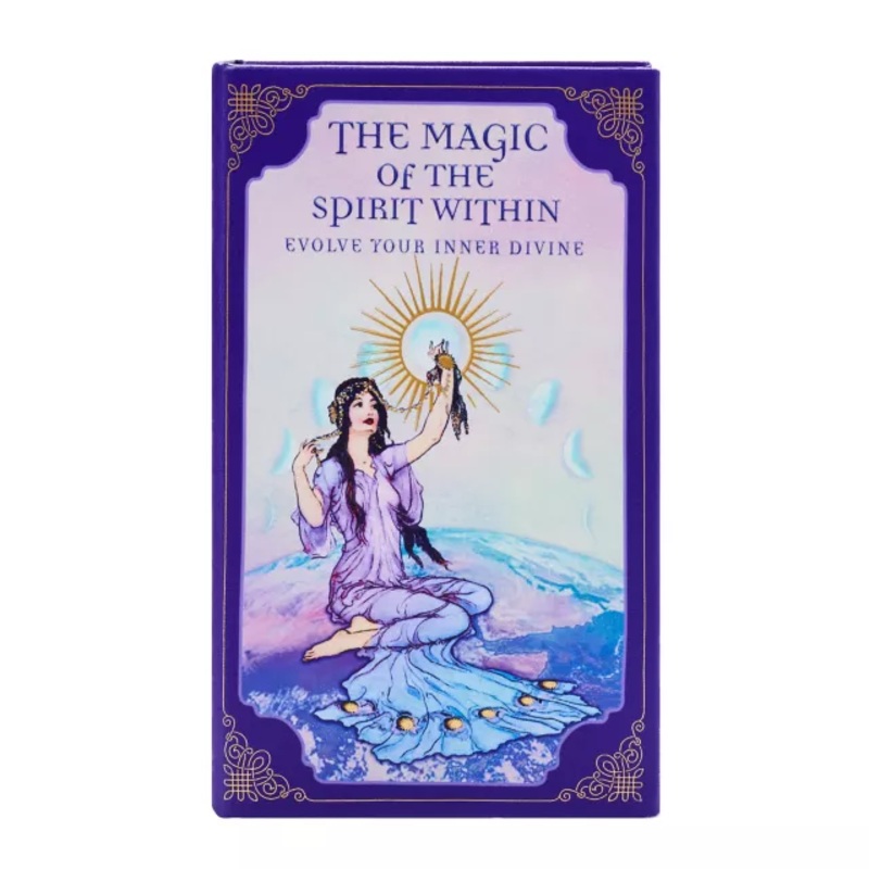 The Magic of The Spirit Within Book Trinket Box MULTI-COLOR 9 INCHES