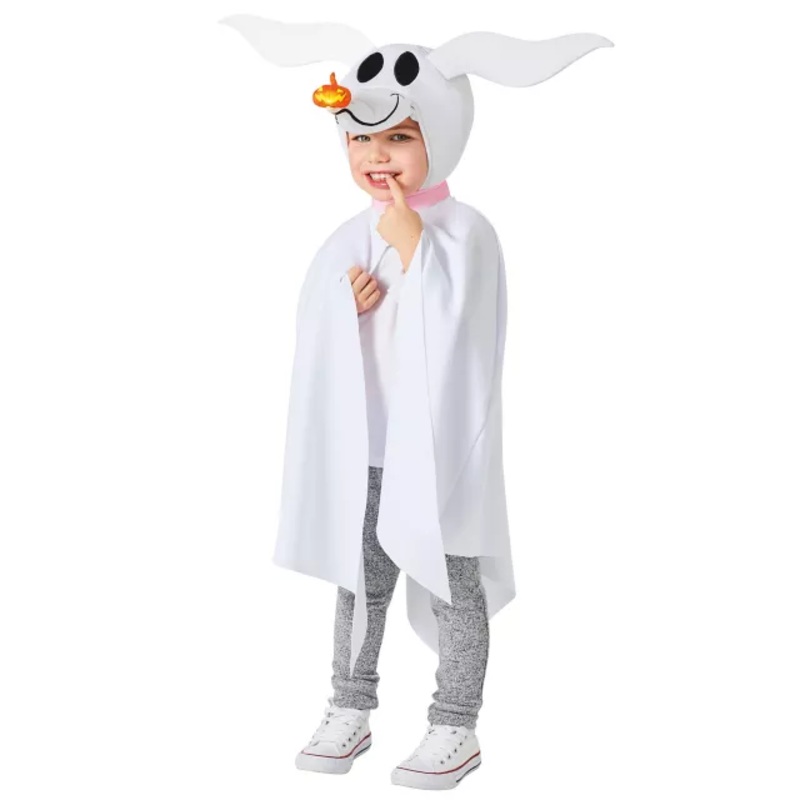 Toddler Zero Costume - The Nightmare Before Christmas WHITE 2T