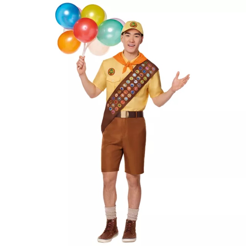 Adult Russell Costume - Up YELLOW ADULT EX SMALL