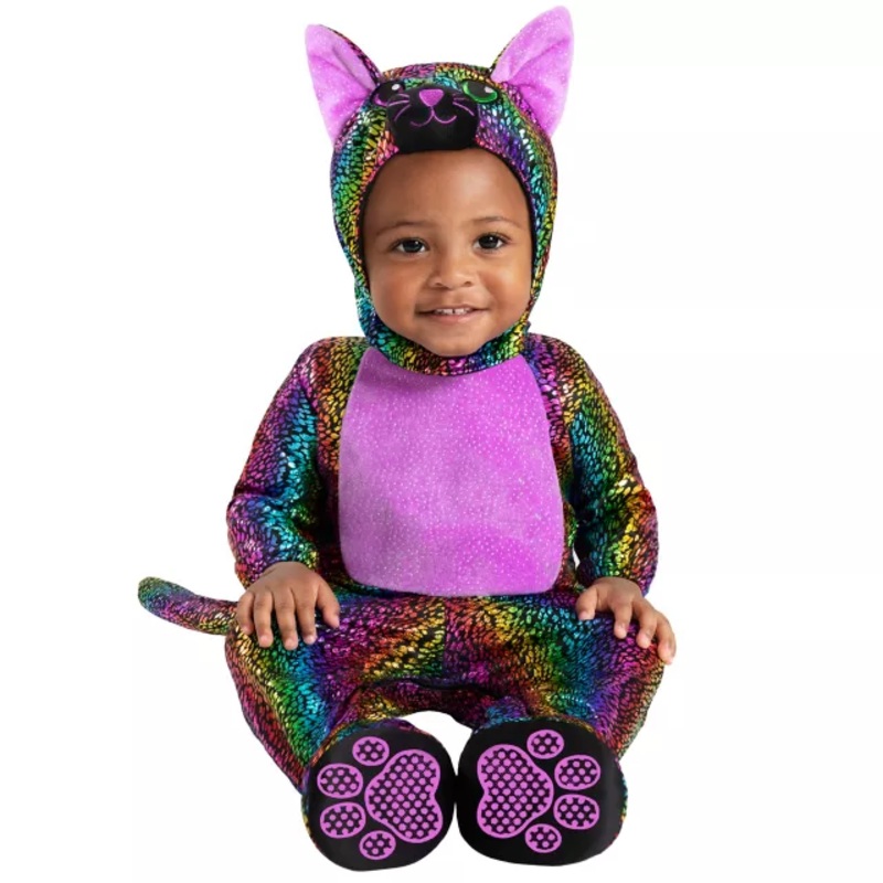 Baby Rainbow Cat Costume RAINBOW 0 TO 6 MONTHS