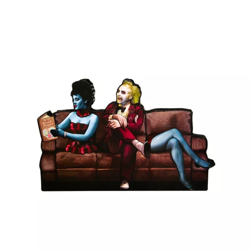 Beetlejuice Couch Sign MULTI-COLOR 5.25 INCHES