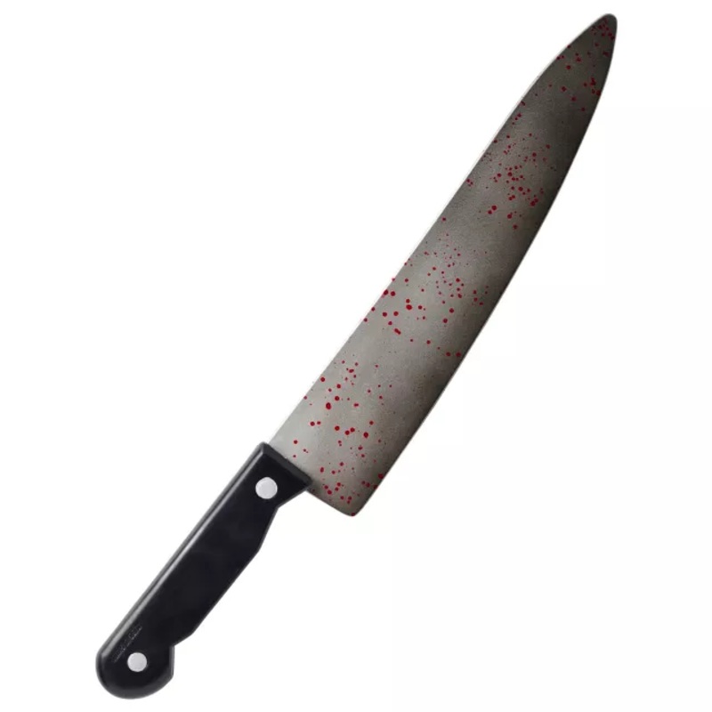 Bloody Butcher's Knife GRAY ONE SIZE FITS MOST