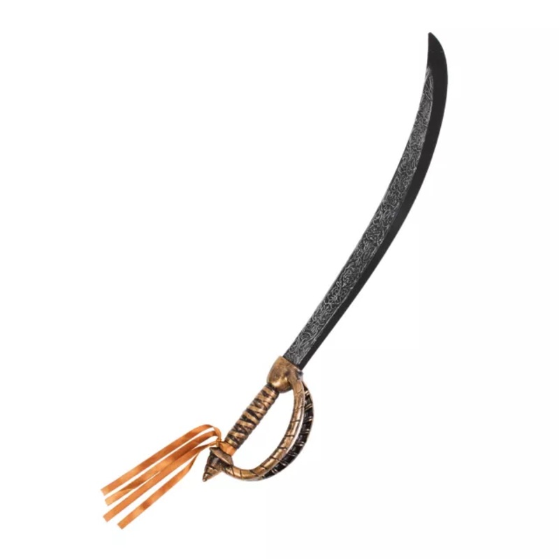 Brown Pirate Sword  No Size