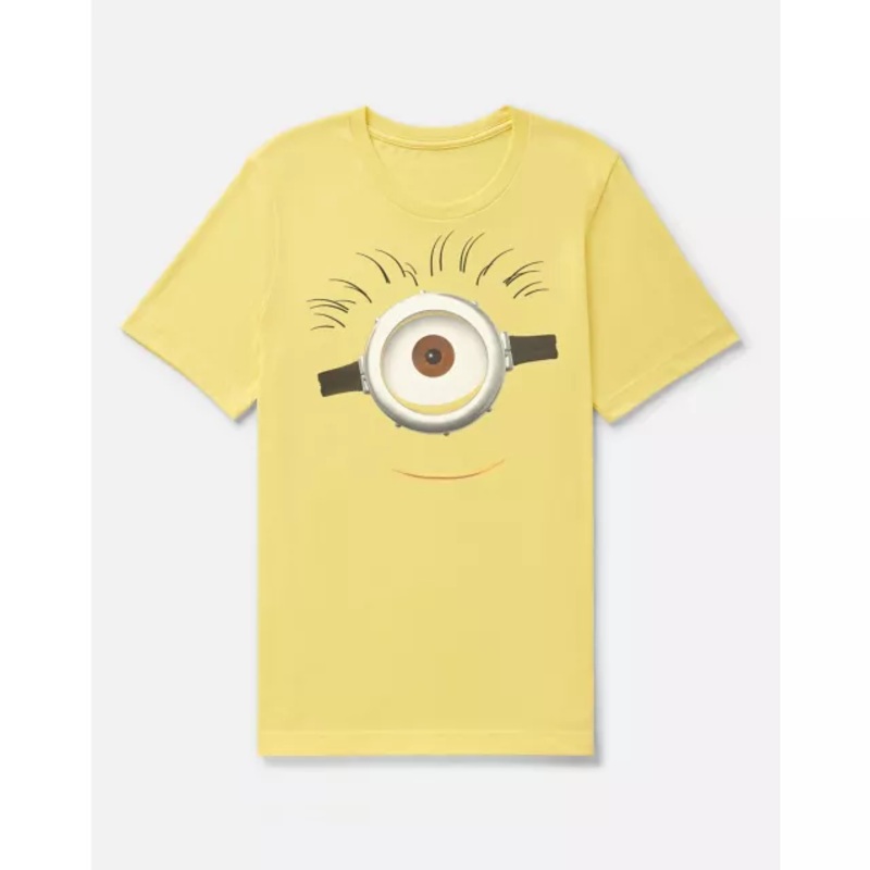 Carl T Shirt - Minions YELLOW ADULT SMALL