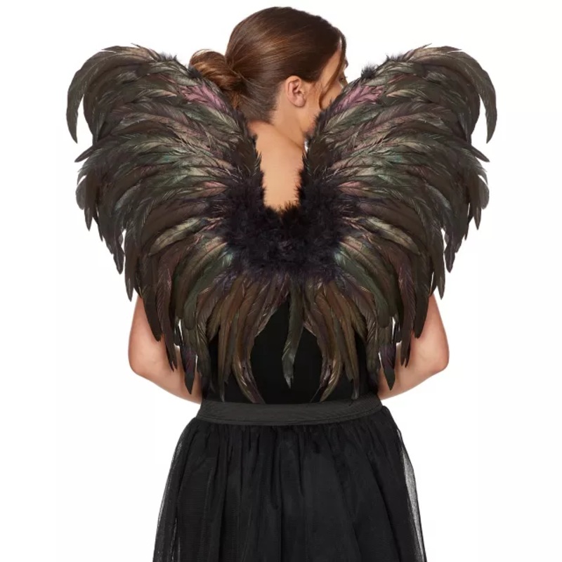 Fallen Angel Oil Slick Wings BLACK ONE SIZE FITS MOST