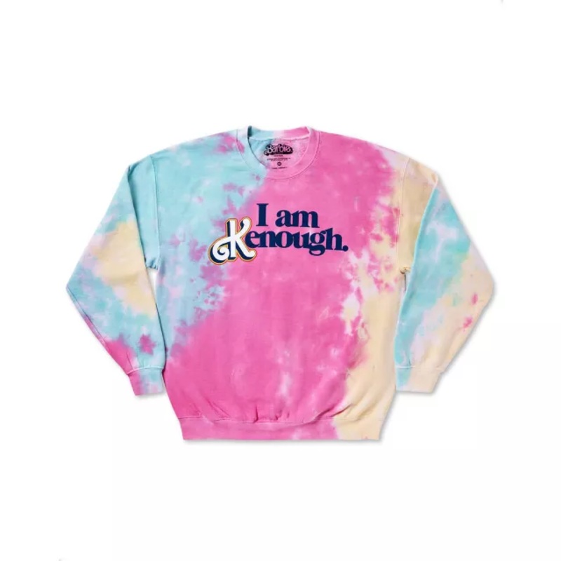 I Am Kenough Long Sleeve Sweatshirt - Barbie the Movie MULTI-COLOR ADULT SMALL
