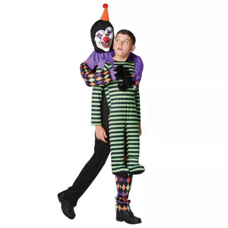 Kids Clown Capture Costume STRIPE CHILD ONE SIZE