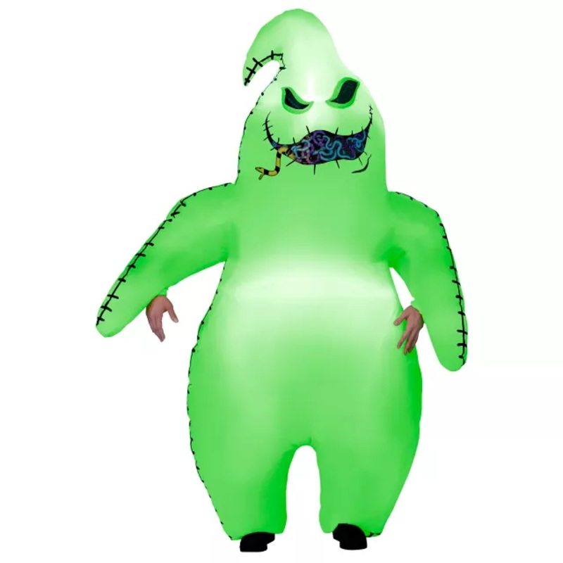 Kids Light-Up Oogie Boogie Inflatable Costume - The Nightmare Before Christmas GLOW IN THE DARK CHILD ONE SIZE