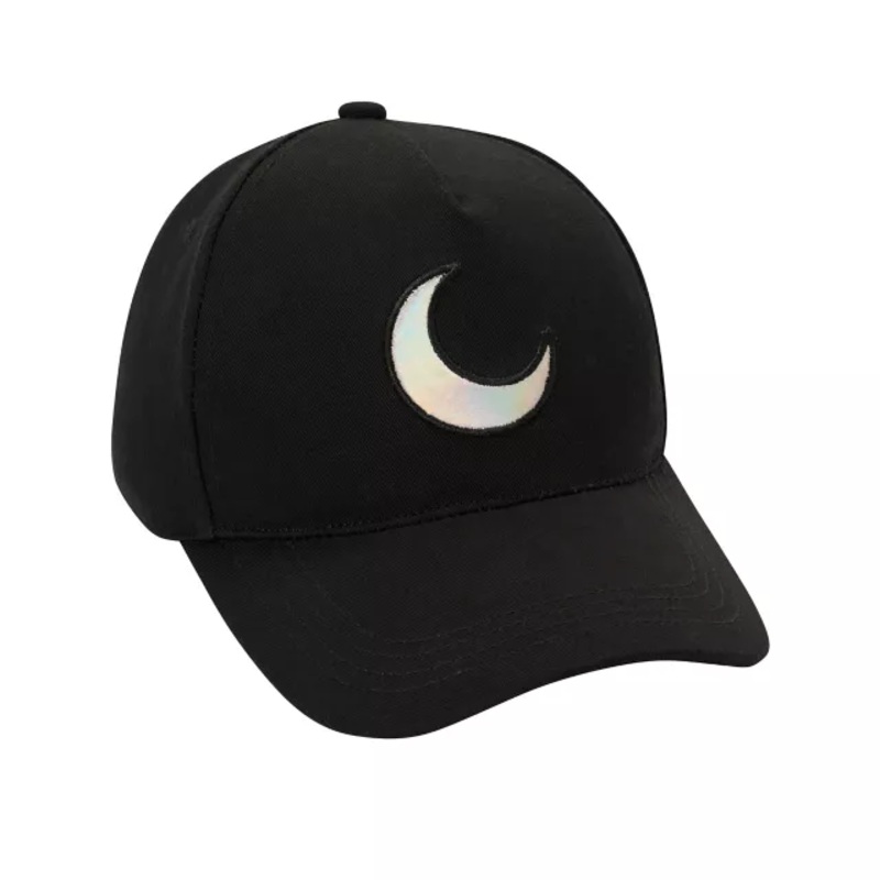 Moon Icon Snapback Dad Hat BLACK ONE SIZE FITS MOST