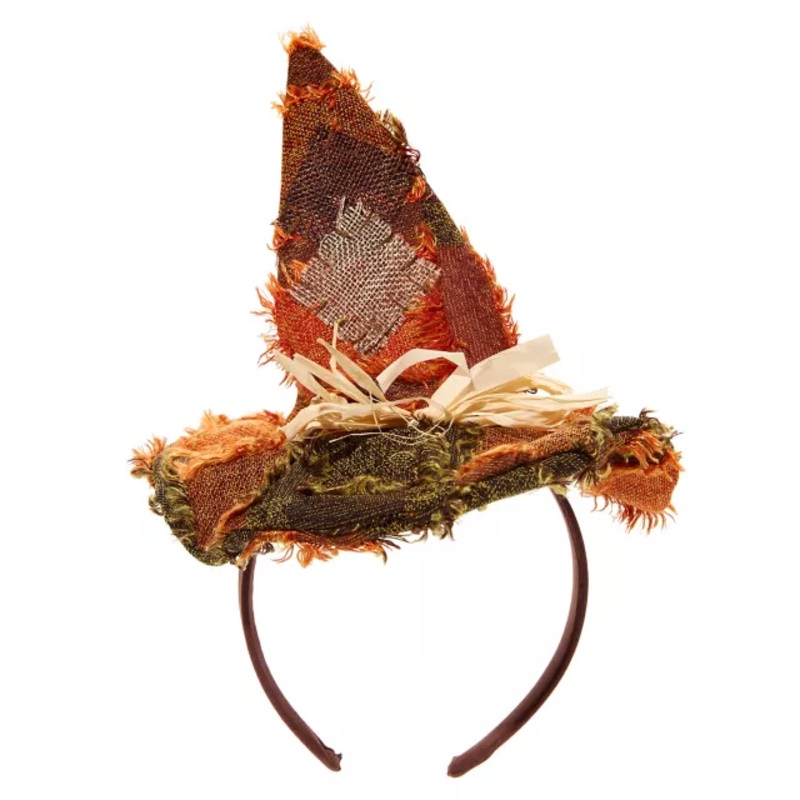 Scarecrow Mini Hat Headband ORANGE ONE SIZE FITS MOST