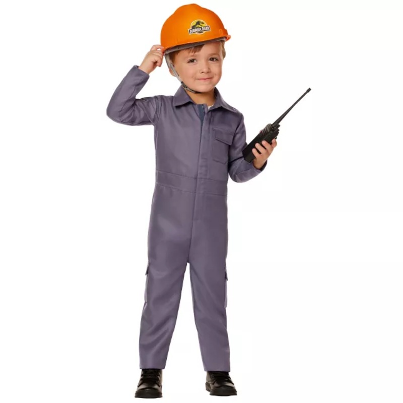 Toddler Jurassic Park Crew Jumpsuit Costume NAVY 2T