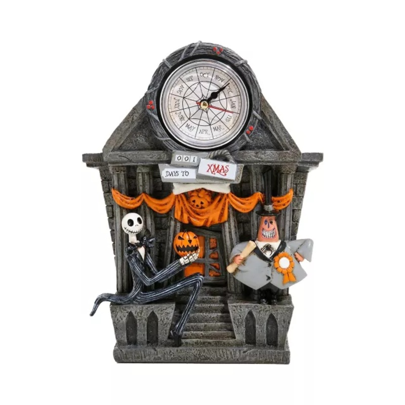 Town Hall Table Clock and Bank - The Nightmare Before Christmas MULTI-COLOR 9 INCHES