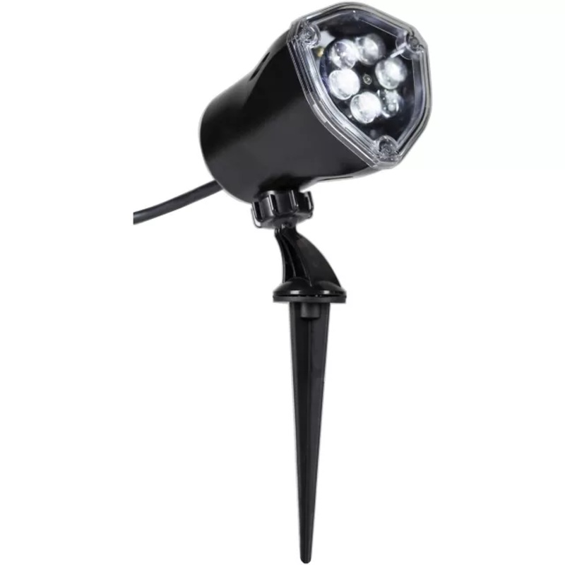 Whirl-A-Motion LED White Ghost Projection Spotlight WHITE No Size