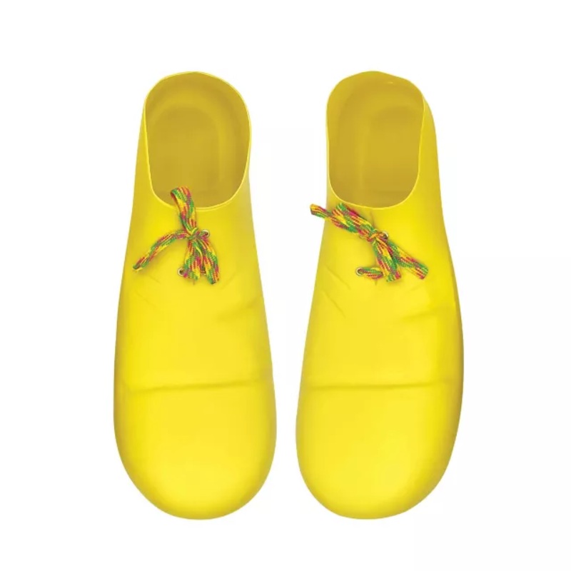 Yellow Clown Shoes YELLOW ONE SIZE FITS MOST