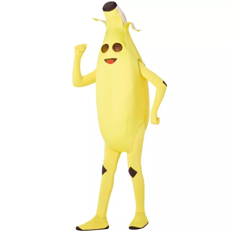 Youth Peely Costume - Fortnite YELLOW CHILD SMALL