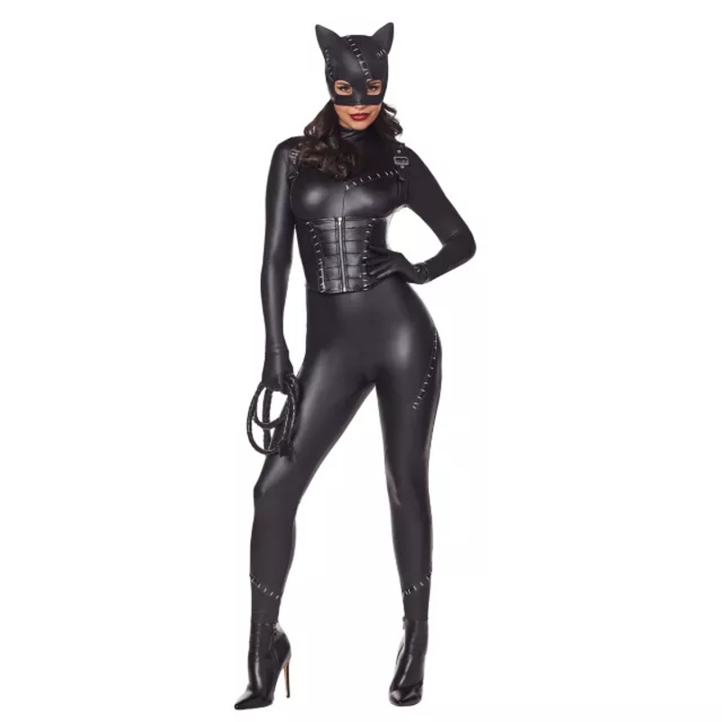 Adult Catwoman Costume The Signature Collection - DC Villains BLACK ADULT EX SMALL