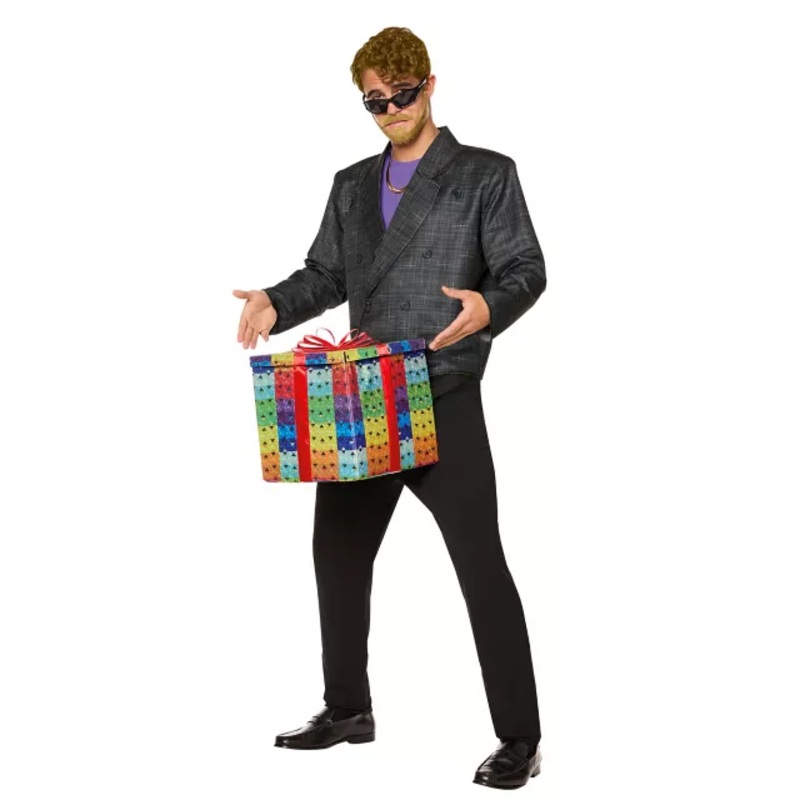 Adult Dick in a Box Blonde Costume - Saturday Night Live GREEN SMALL/MEDIUM