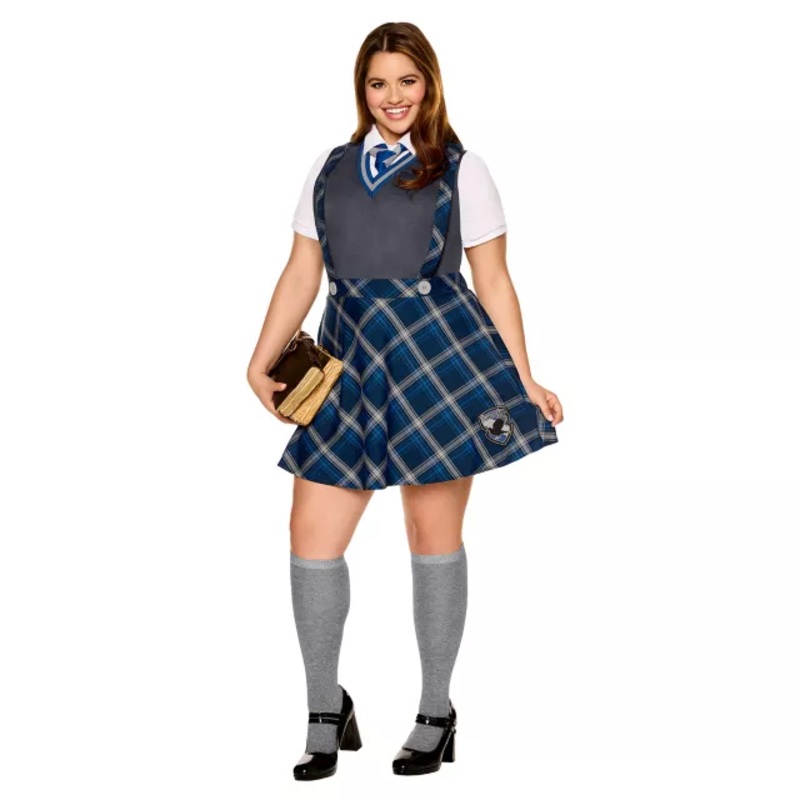Adult Ravenclaw Plus Size Dress Costume - Harry Potter BLUE 1X