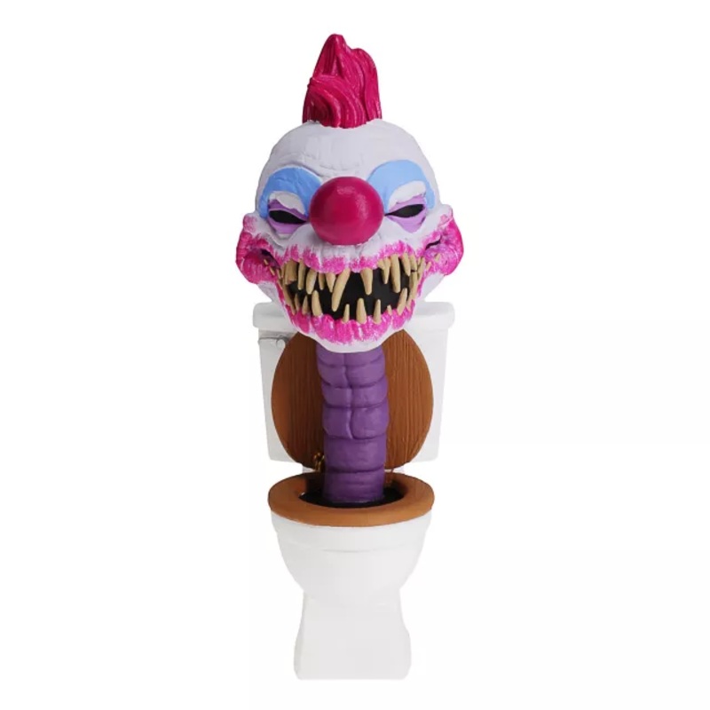 Baby Klown Toilet Bobblehead Statue - Killer Klowns from Outer Space MULTI-COLOR