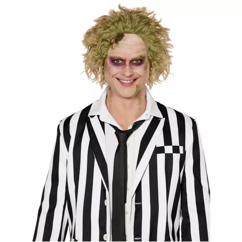Beetlejuice Wig GREEN ONE SIZE FITS MOST