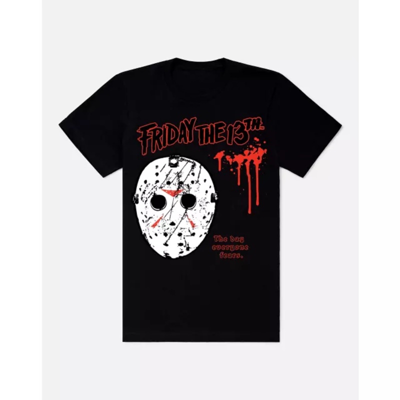 Everyone Fears Jason T Shirt - Friday the 13th BLACK ADULT SMALL