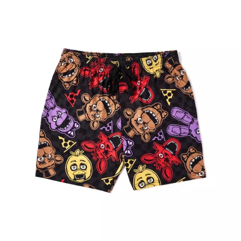 Five Nights at Freddy's Lounge Shorts MULTI-COLOR ADULT SMALL