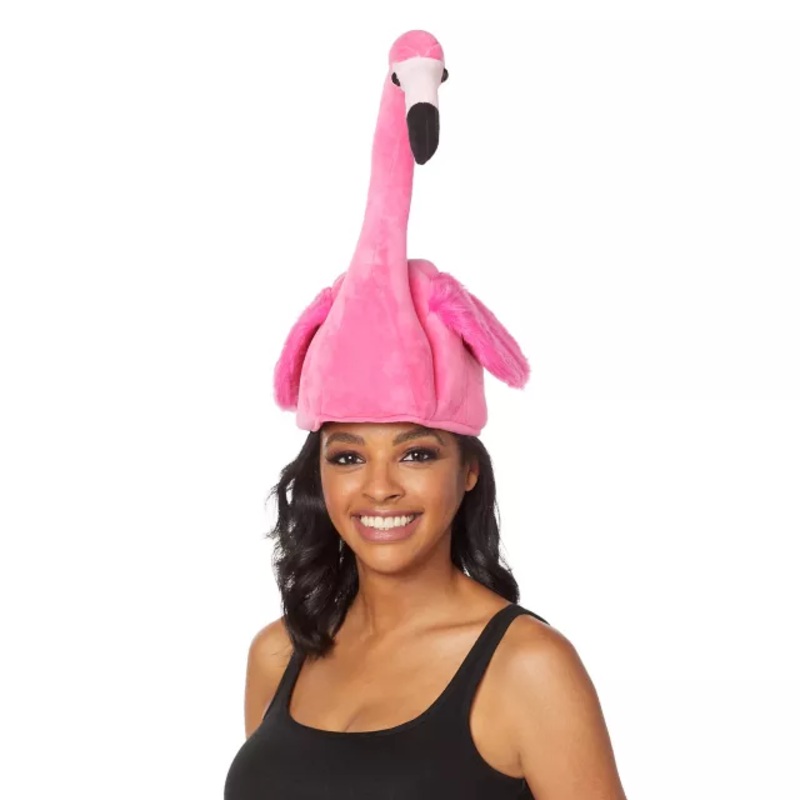 Flamingo Hat PINK ONE SIZE FITS MOST