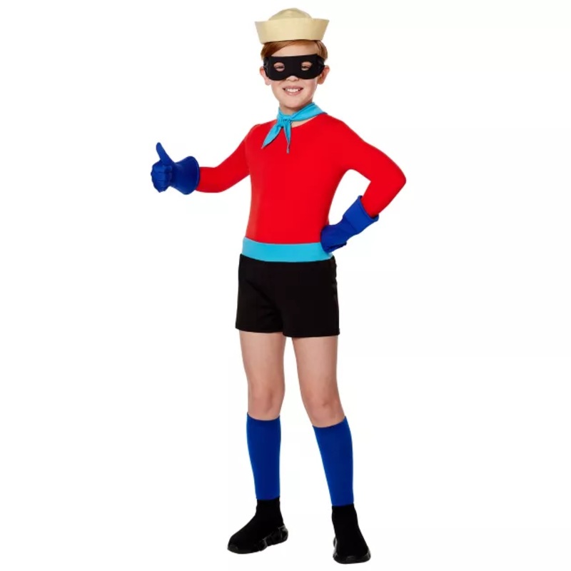 Kids Barnacle Boy Costume - SpongeBob SquarePants RED CHILD EXTRA SM