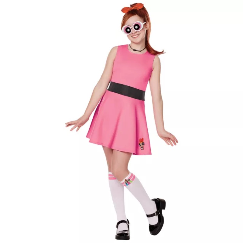 Kids Blossom Dress Costume - The Powerpuff Girls PINK CHILD EXTRA SM