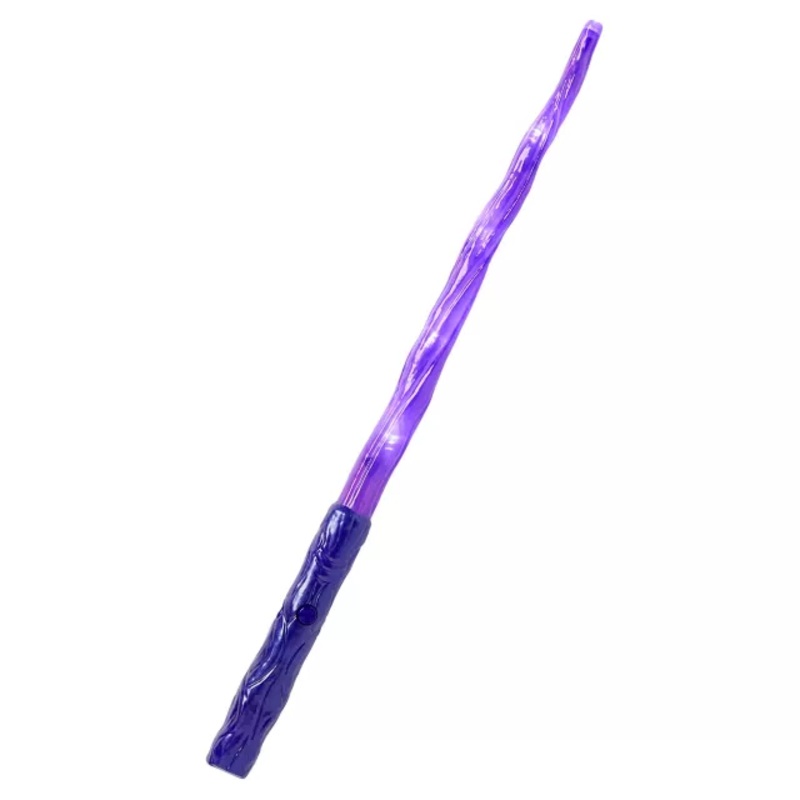Kids Light-Up Witch Wand PURPLE